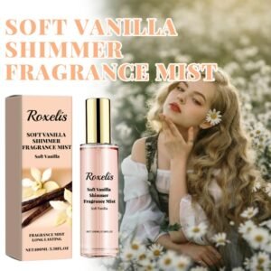 Roxelis Nude Vanilla Glitter Eau De Parfum: Long-Lasting Fragrance