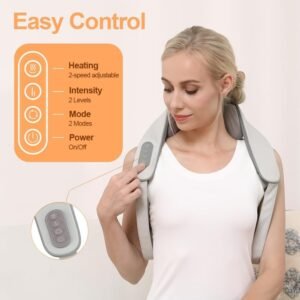 Shiatsu Neck and Shoulder Massager with Heat: Relax and Relieve Pain