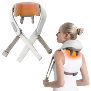 Shiatsu Neck and Shoulder Massager with Heat: Relax and Relieve Pain